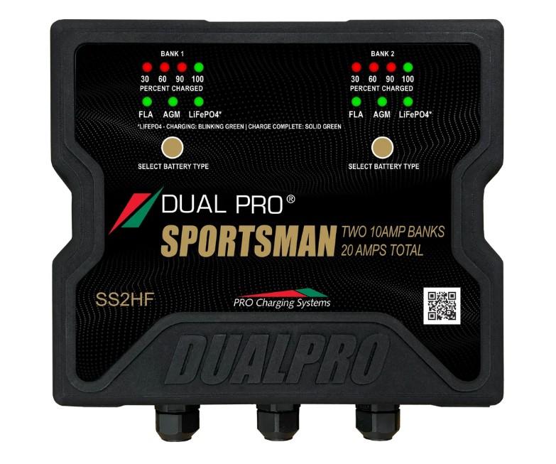 Dual Pro SS2HF Battery Charger 2 Bank 20 Amps