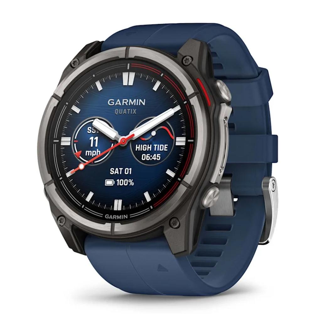 Garmin Quatix 8 51mm AMOLED Smartwatch Titanium Bezel| Wintron