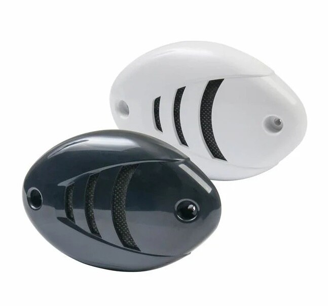 Marinco 10080 H Horn Phase II Drop-In Hidden Horn with Both Black and White Grills