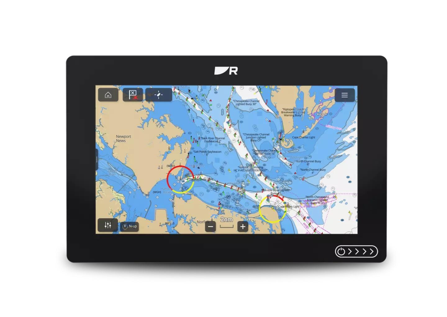 Raymarine Axiom 2 9 Chartplotter with LHC North America - E70722-00-102