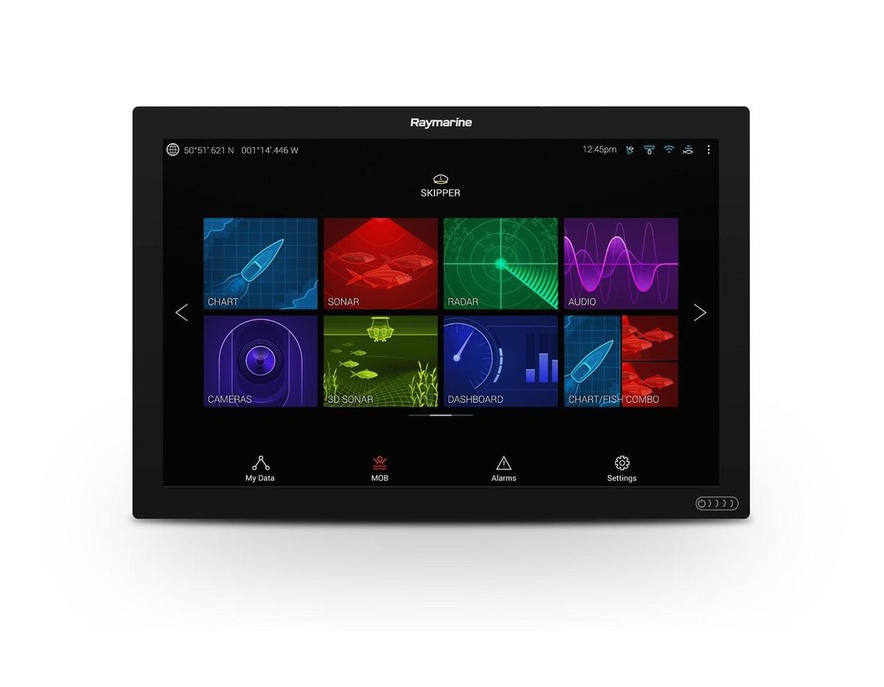 Raymarine Axiom2 XL 24 Kit with RCR-SD, Alarm and Cable – Reman