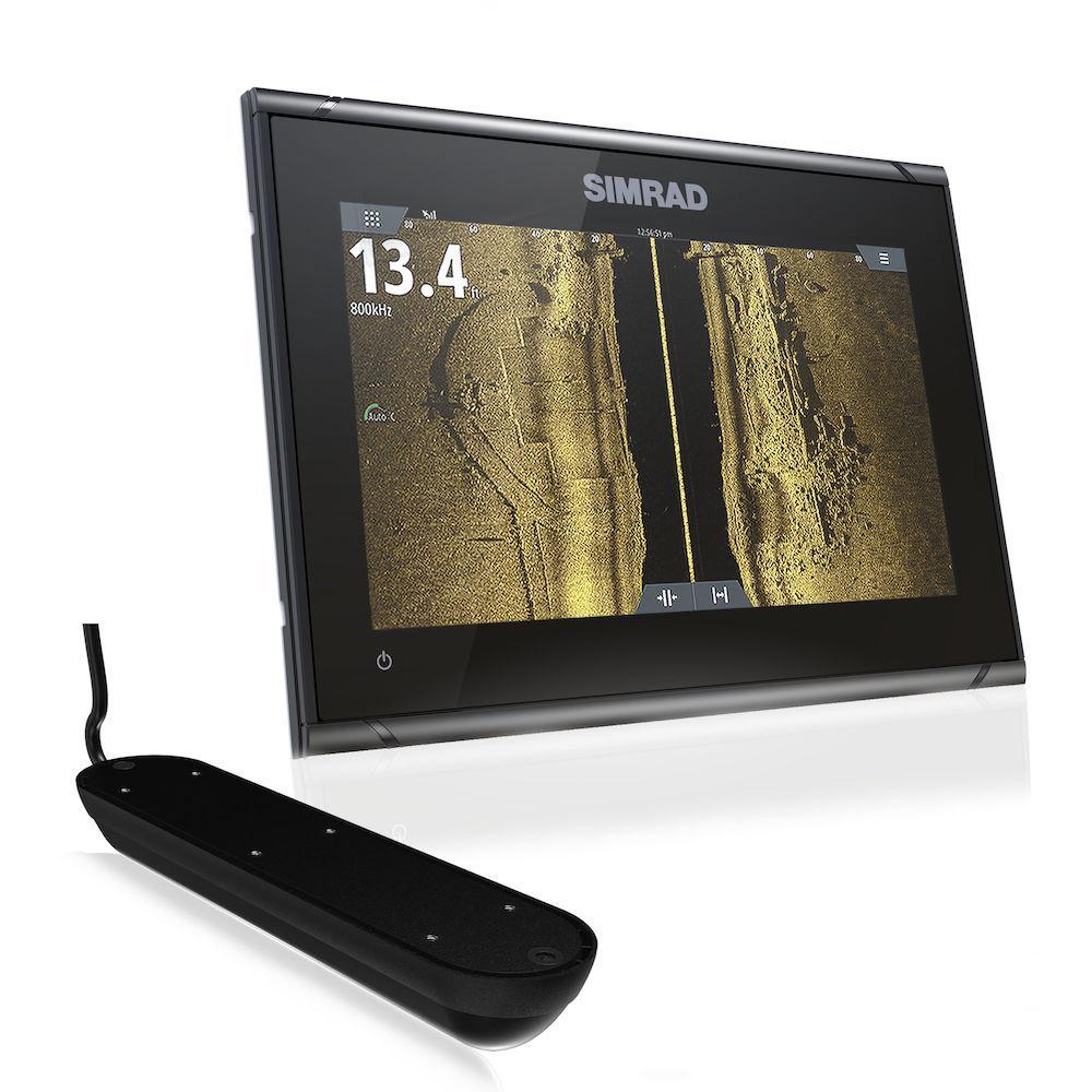 Simrad GO9 XSE Reman 9in Plotter C-MAP Pro Active Imaging 3In1 Transducer - 055-14840-001